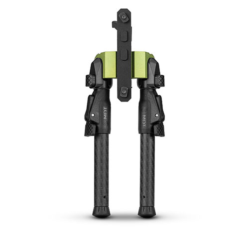 The MDT GRND-POD Bipod offers adjustable leg lengths, customizable cant tension, rapid deployment, and exceptional stability, all at a cost-effective price.